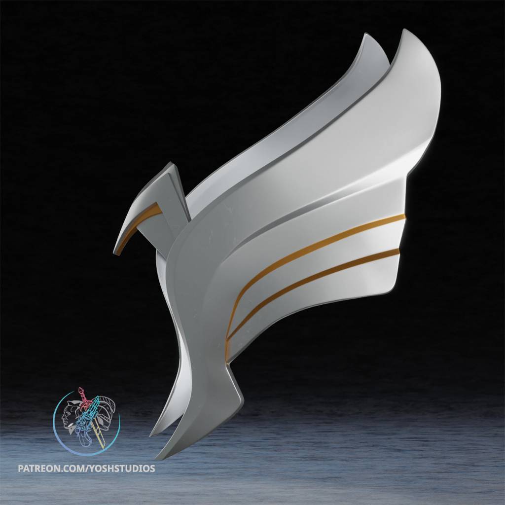 P站图纸印象馆 Yosh 漫威 风暴头盔 Yosh 漫威 风暴头盔