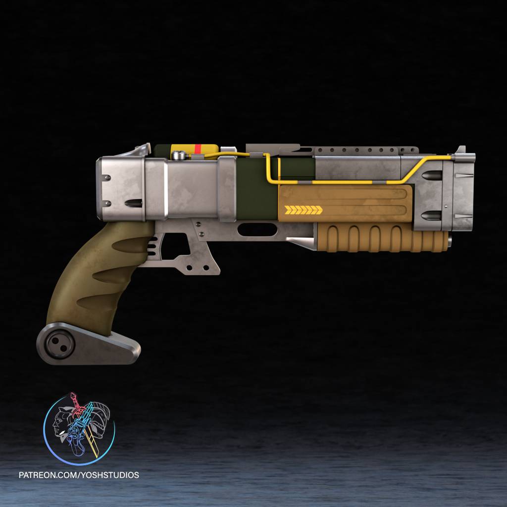 P站图纸印象馆 Yosh 辐射 激光手枪 Yosh 辐射 激光手枪