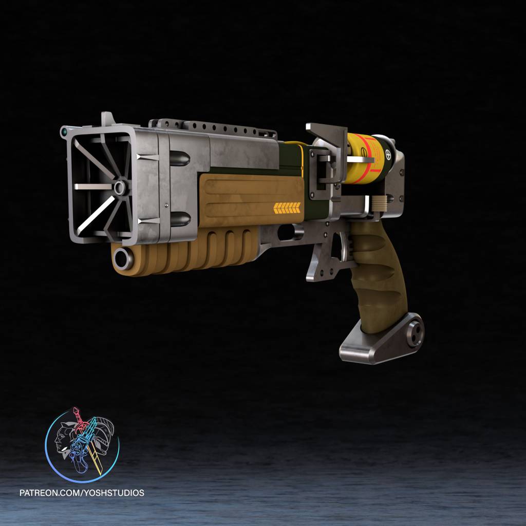 P站图纸印象馆 Yosh 辐射 激光手枪 Yosh 辐射 激光手枪