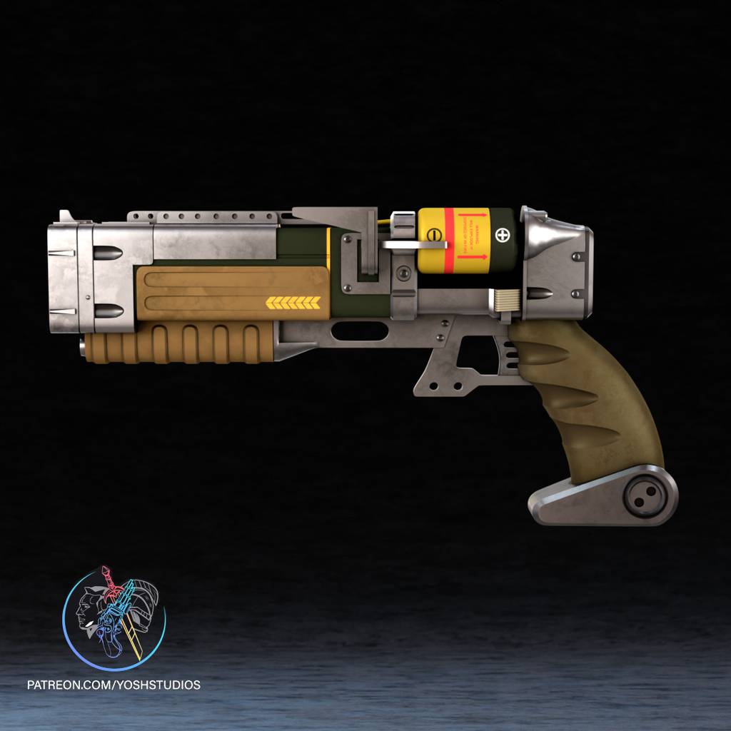 P站图纸印象馆 Yosh 辐射 激光手枪 Yosh 辐射 激光手枪