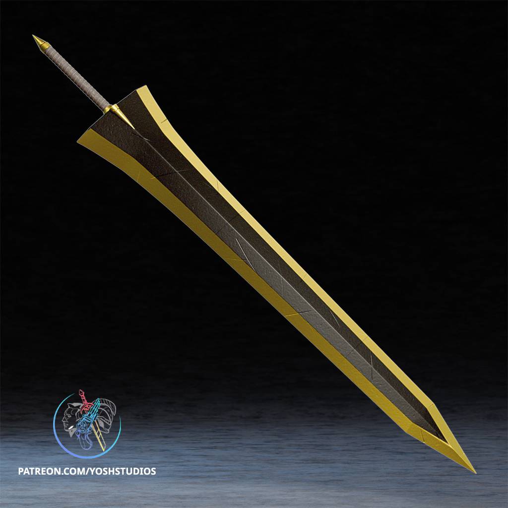 P站图纸印象馆 Yosh 我独自升级 伊格里斯的剑 Yosh 我独自升级 伊格里斯的剑