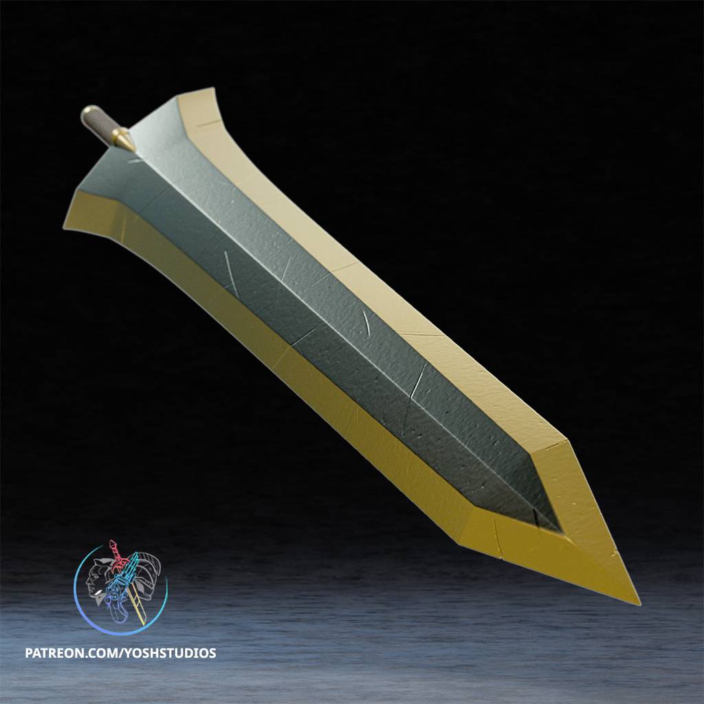 P站图纸印象馆 Yosh 我独自升级 伊格里斯的剑 Yosh 我独自升级 伊格里斯的剑