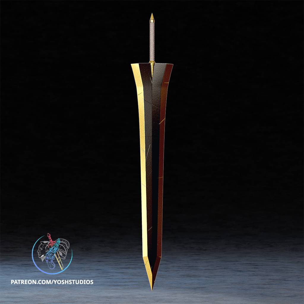 P站图纸印象馆 Yosh 我独自升级 伊格里斯的剑 Yosh 我独自升级 伊格里斯的剑