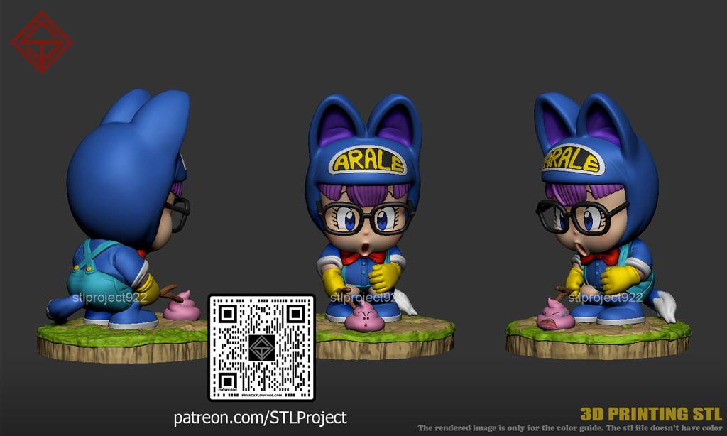 P站图纸印象馆 STL Project 阿拉蕾 STL Project 阿拉蕾