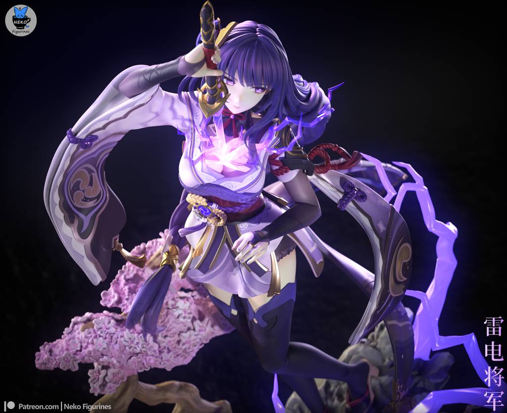 P站图纸印象馆 Neko 原神 雷电将军 Neko 原神 雷电将军