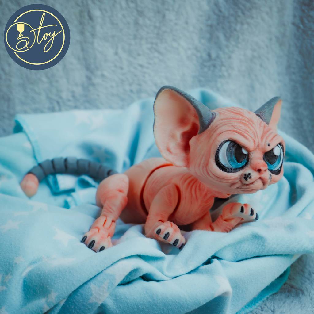 P站图纸印象馆 斯芬克斯猫 拉里 斯芬克斯猫 拉里