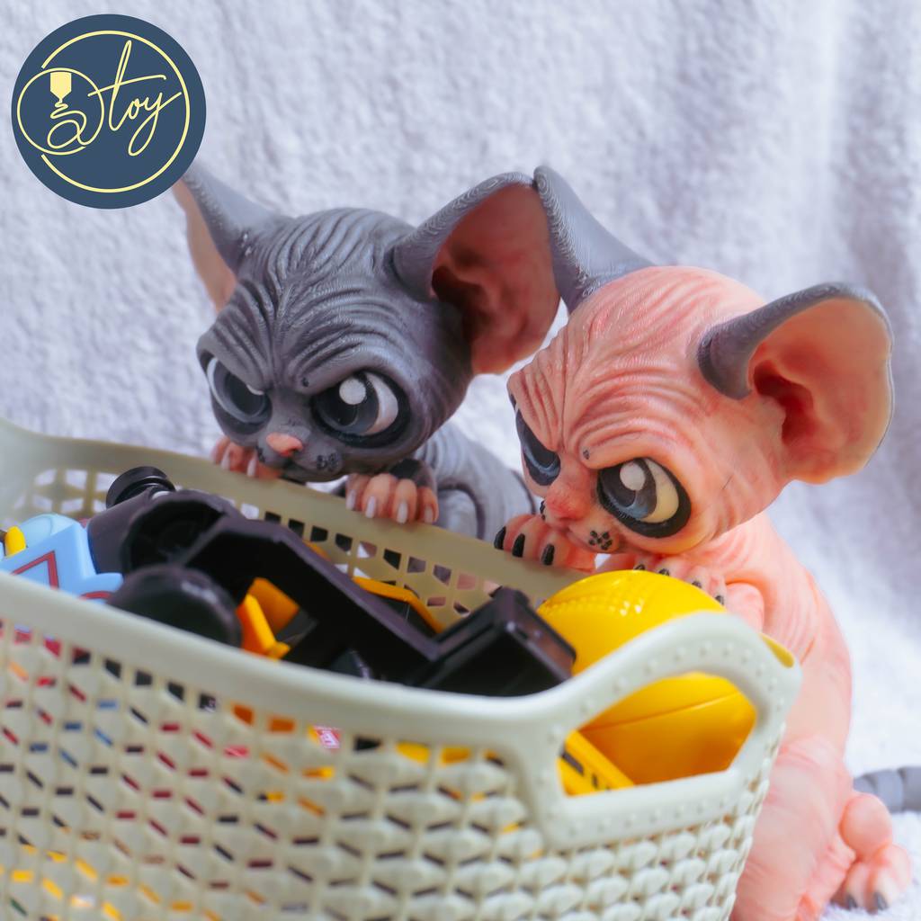 P站图纸印象馆 斯芬克斯猫 拉里 斯芬克斯猫 拉里