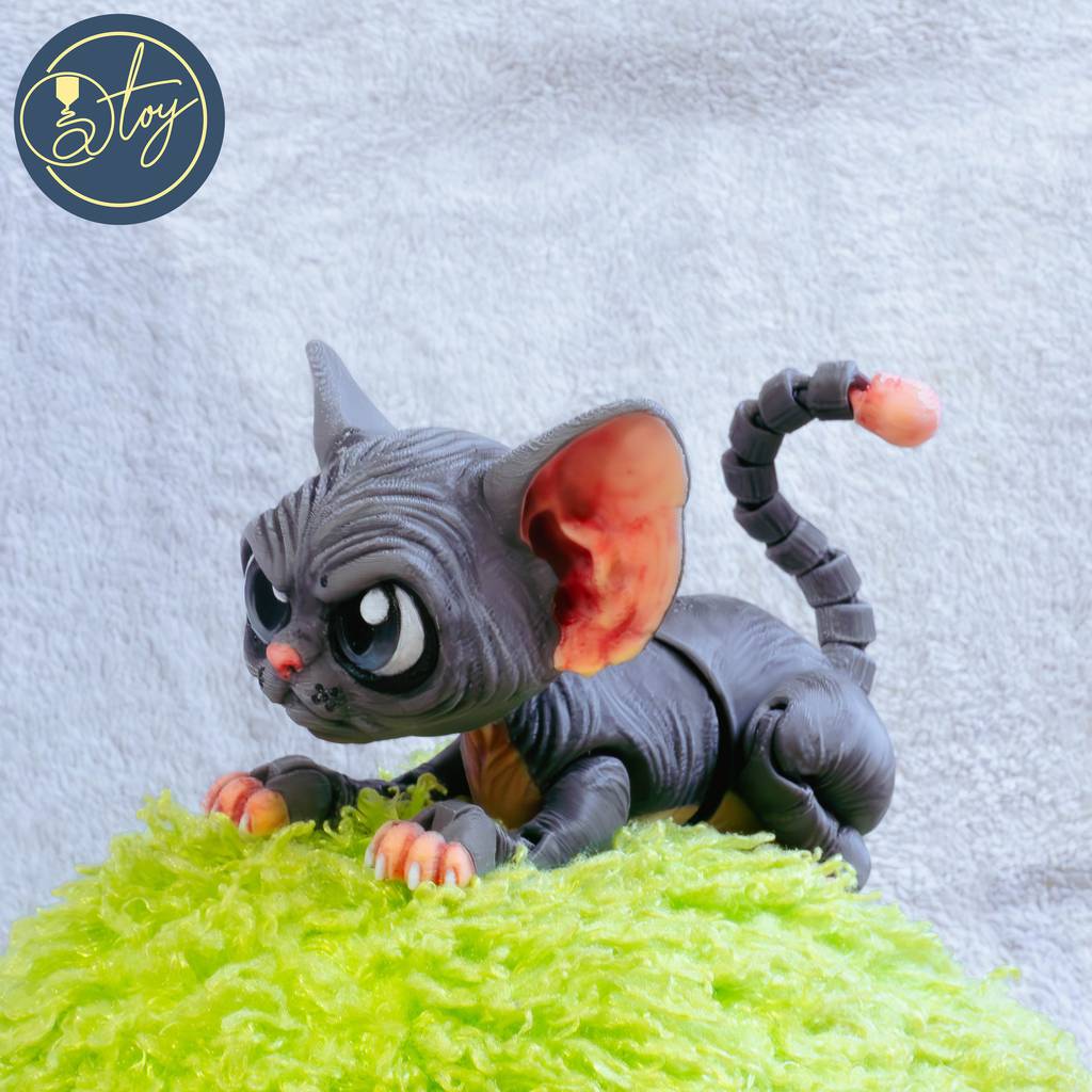 P站图纸印象馆 斯芬克斯猫 拉里 斯芬克斯猫 拉里