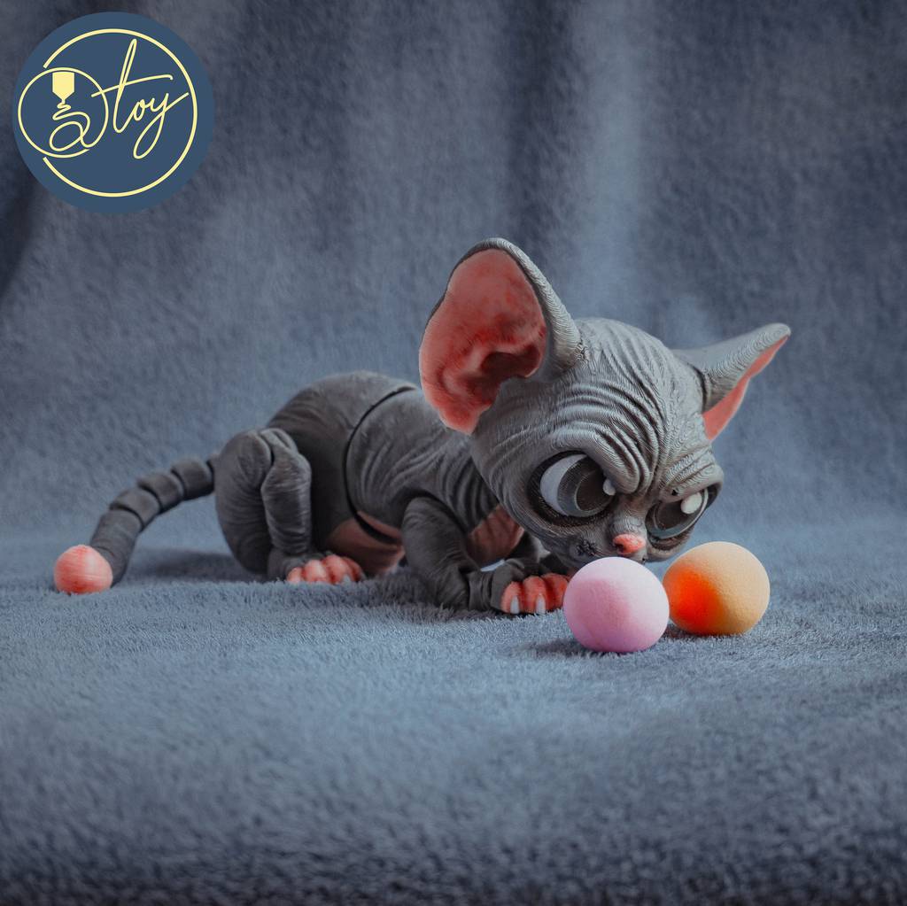 P站图纸印象馆 斯芬克斯猫 拉里 斯芬克斯猫 拉里