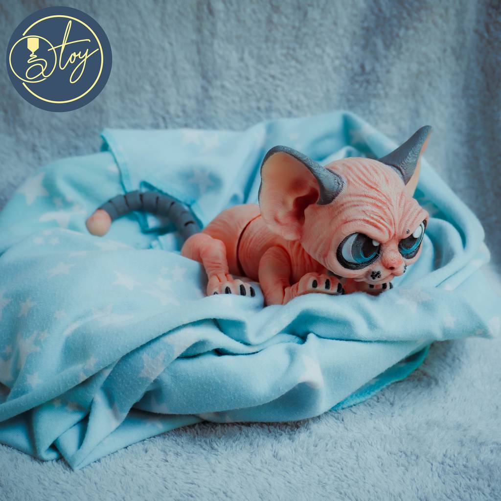 P站图纸印象馆 斯芬克斯猫 拉里 斯芬克斯猫 拉里