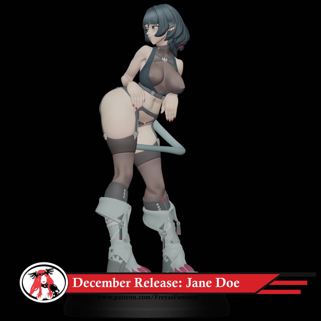 P站图纸印象馆 FF 绝区零 简·杜 FF 绝区零 简·杜