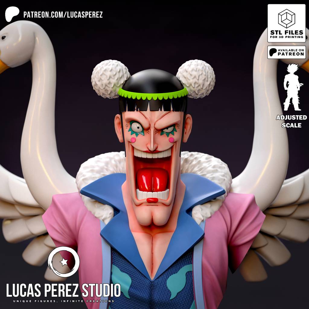 P站图纸印象馆 Lucas Perez 海贼王 冯·克雷 Lucas Perez 海贼王 冯·克雷