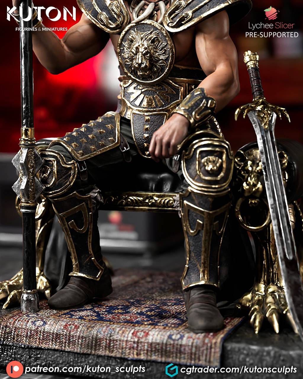 P站图纸印象馆 KUTON 漫威 野蛮人柯南 KUTON 漫威 野蛮人柯南