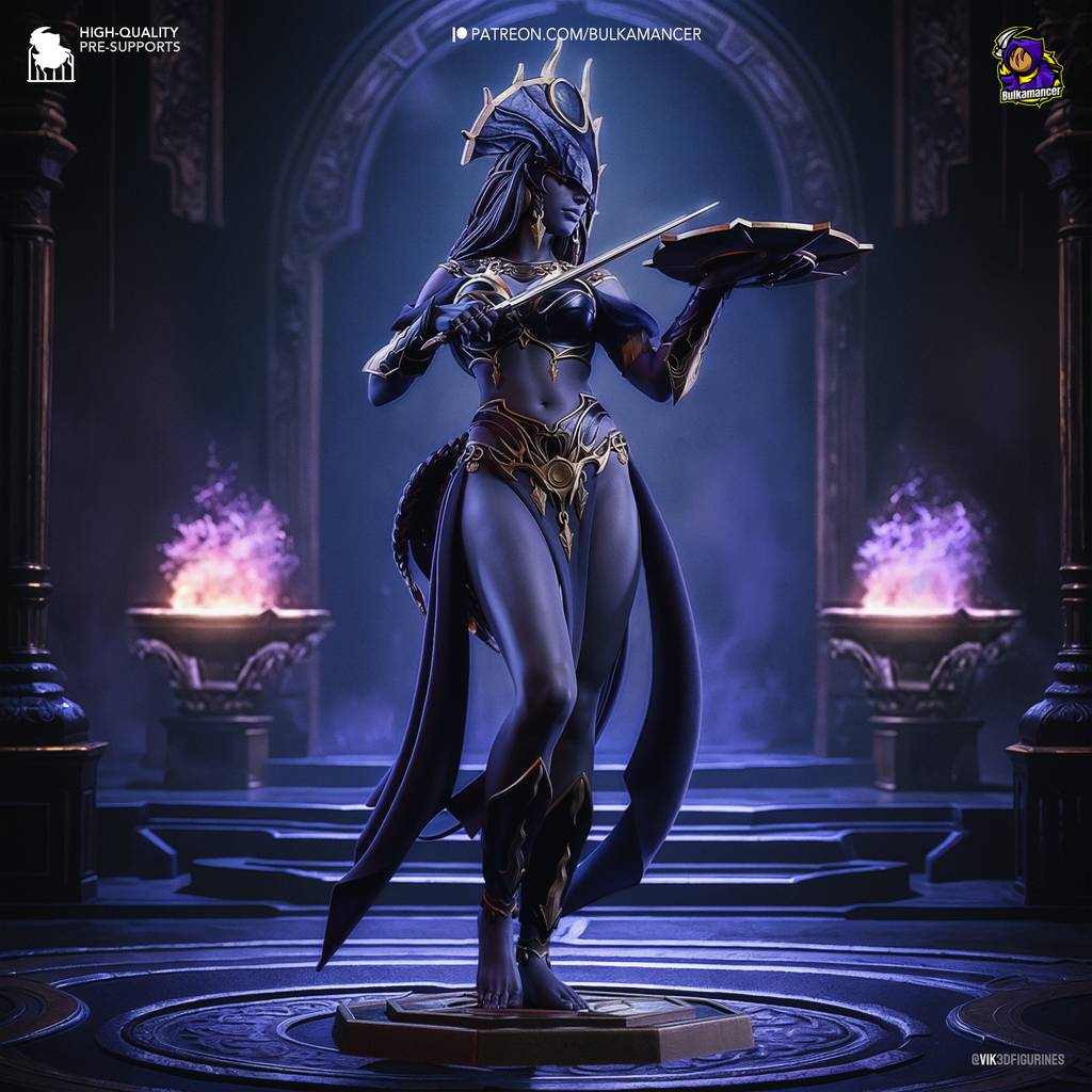 P站图纸印象馆 Bulkamancer 博德之门 夜之女莎尔 Bulkamancer 博德之门 夜之女莎尔