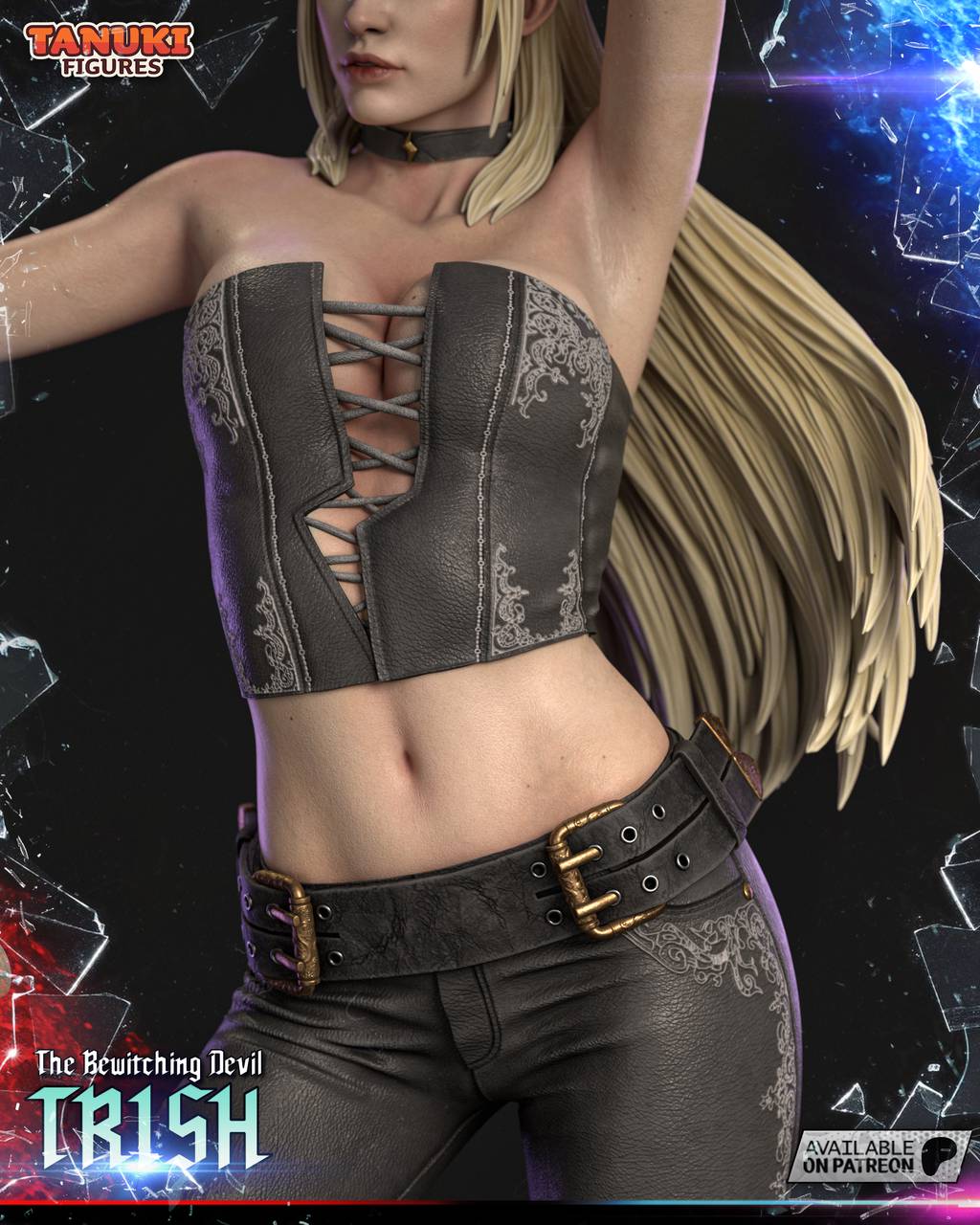 P站图纸印象馆 Tanuki Figures 鬼泣 翠西 Tanuki Figures 鬼泣 翠西