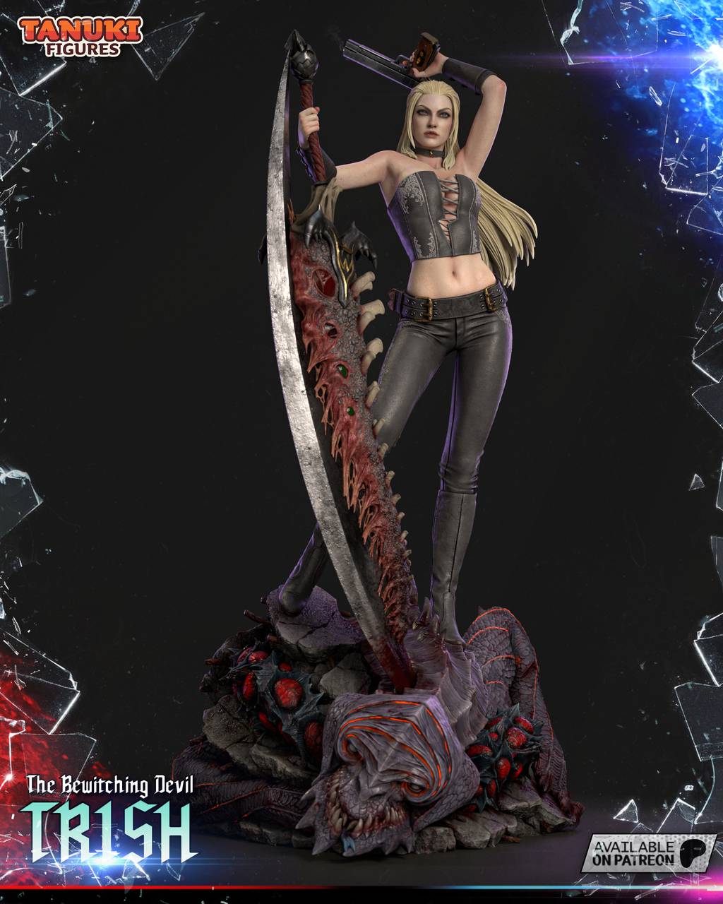 P站图纸印象馆 Tanuki Figures 鬼泣 翠西 Tanuki Figures 鬼泣 翠西