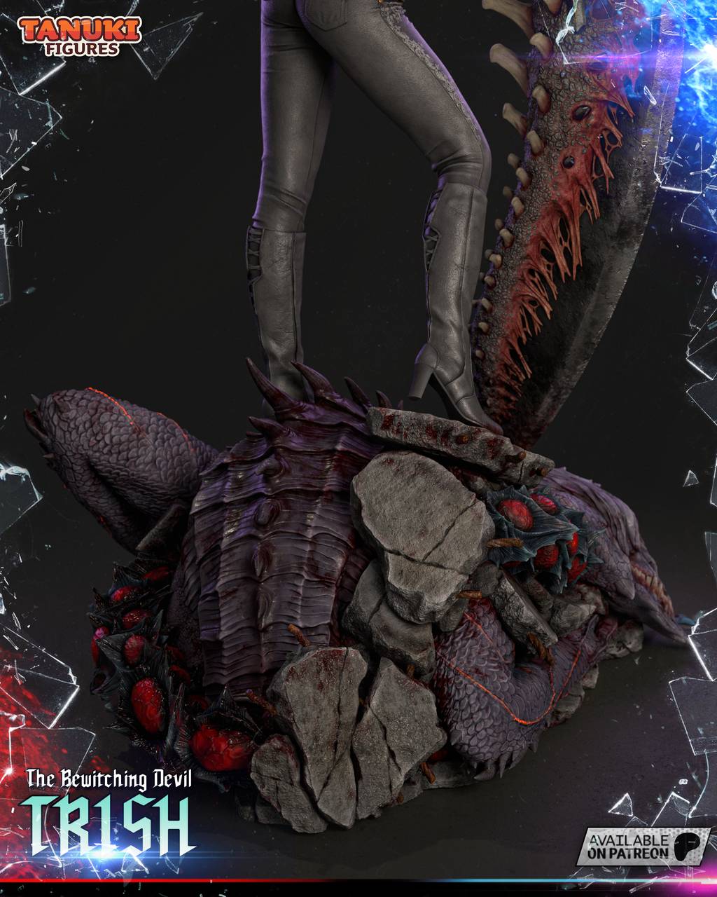 P站图纸印象馆 Tanuki Figures 鬼泣 翠西 Tanuki Figures 鬼泣 翠西