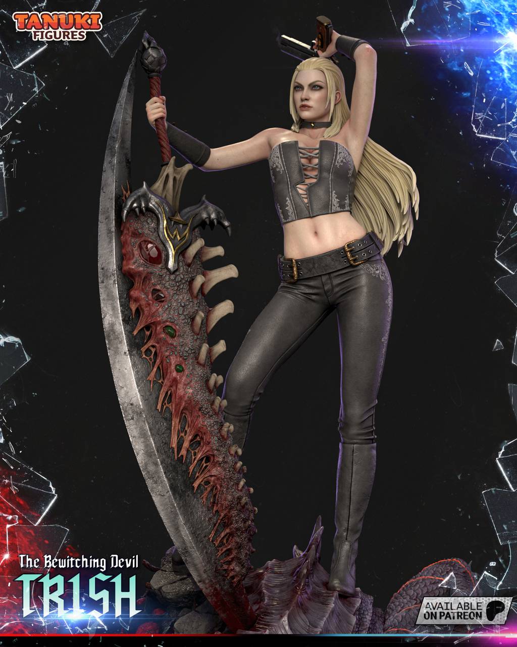 P站图纸印象馆 Tanuki Figures 鬼泣 翠西 Tanuki Figures 鬼泣 翠西