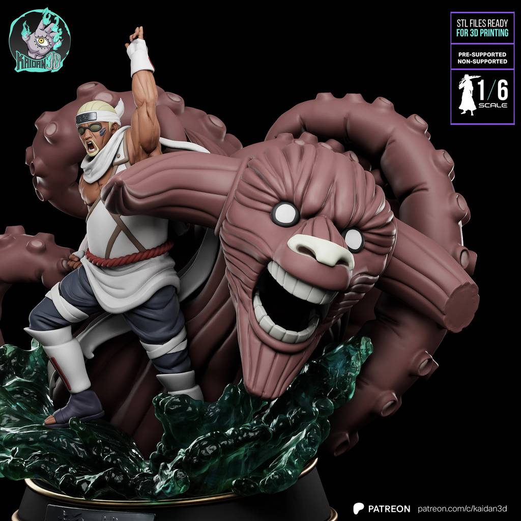 P站图纸印象馆 Kaidan 火影忍者 奇拉比 Kaidan 火影忍者 奇拉比