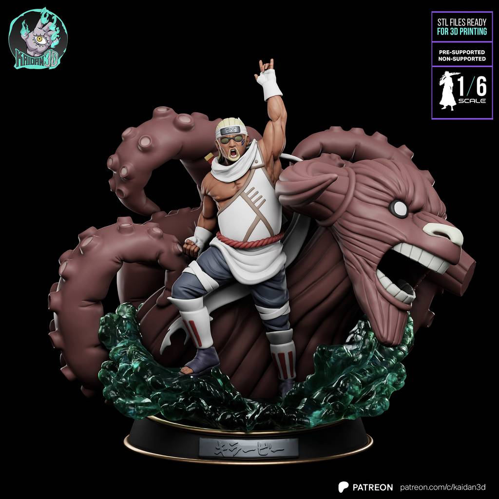 P站图纸印象馆 Kaidan 火影忍者 奇拉比 Kaidan 火影忍者 奇拉比