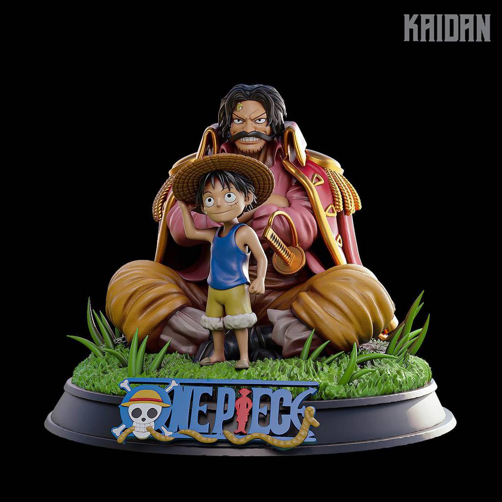 P站图纸印象馆 Kaidan 海贼王 哥尔.D.罗杰和蒙奇·D·路飞 Kaidan 海贼王 哥尔.D.罗杰和蒙奇·D·路飞