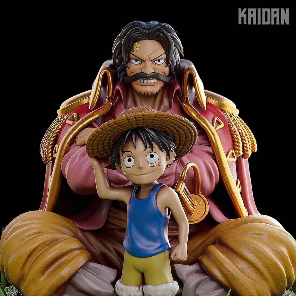 P站图纸印象馆 Kaidan 海贼王 哥尔.D.罗杰和蒙奇·D·路飞 Kaidan 海贼王 哥尔.D.罗杰和蒙奇·D·路飞