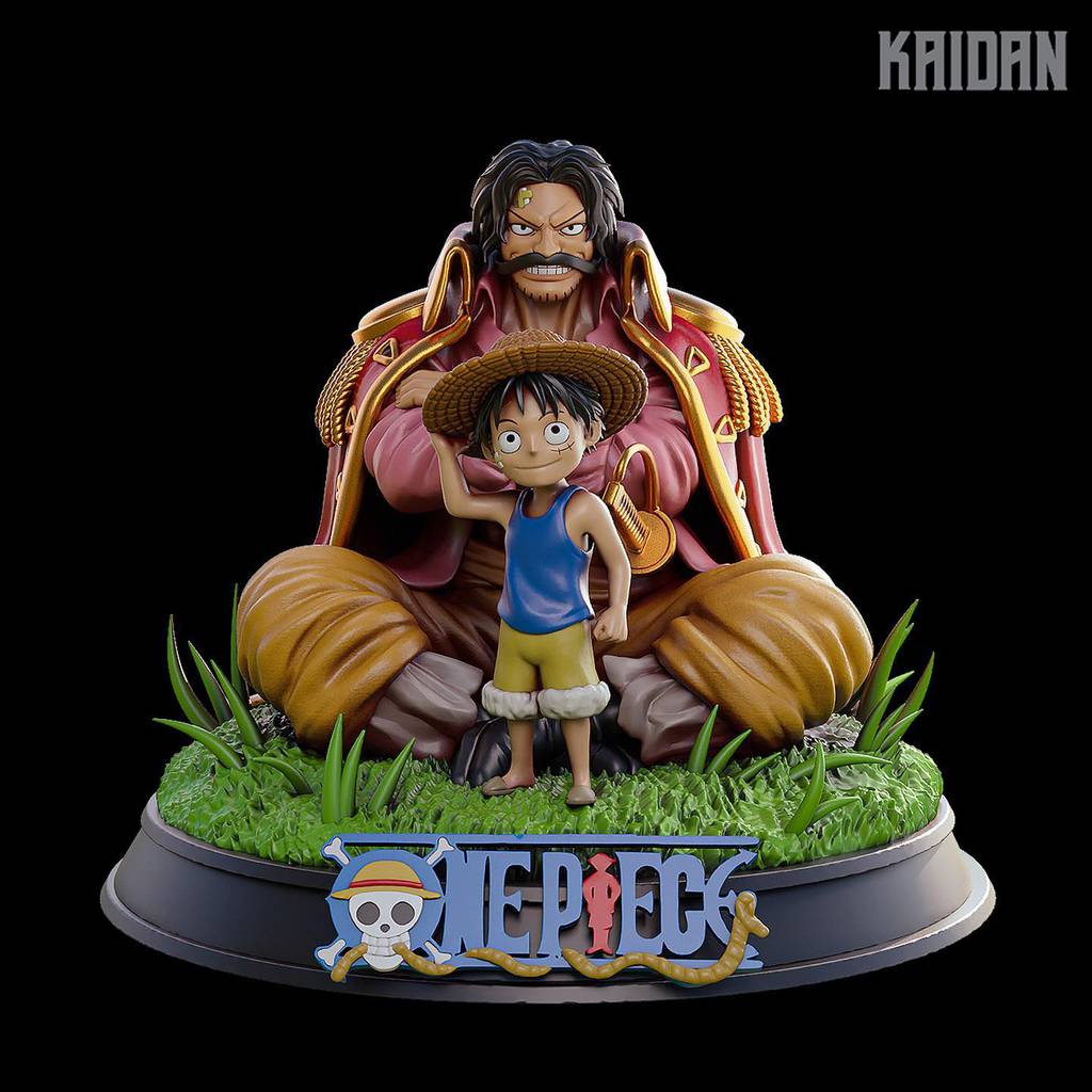 P站图纸印象馆 Kaidan 海贼王 哥尔.D.罗杰和蒙奇·D·路飞 Kaidan 海贼王 哥尔.D.罗杰和蒙奇·D·路飞