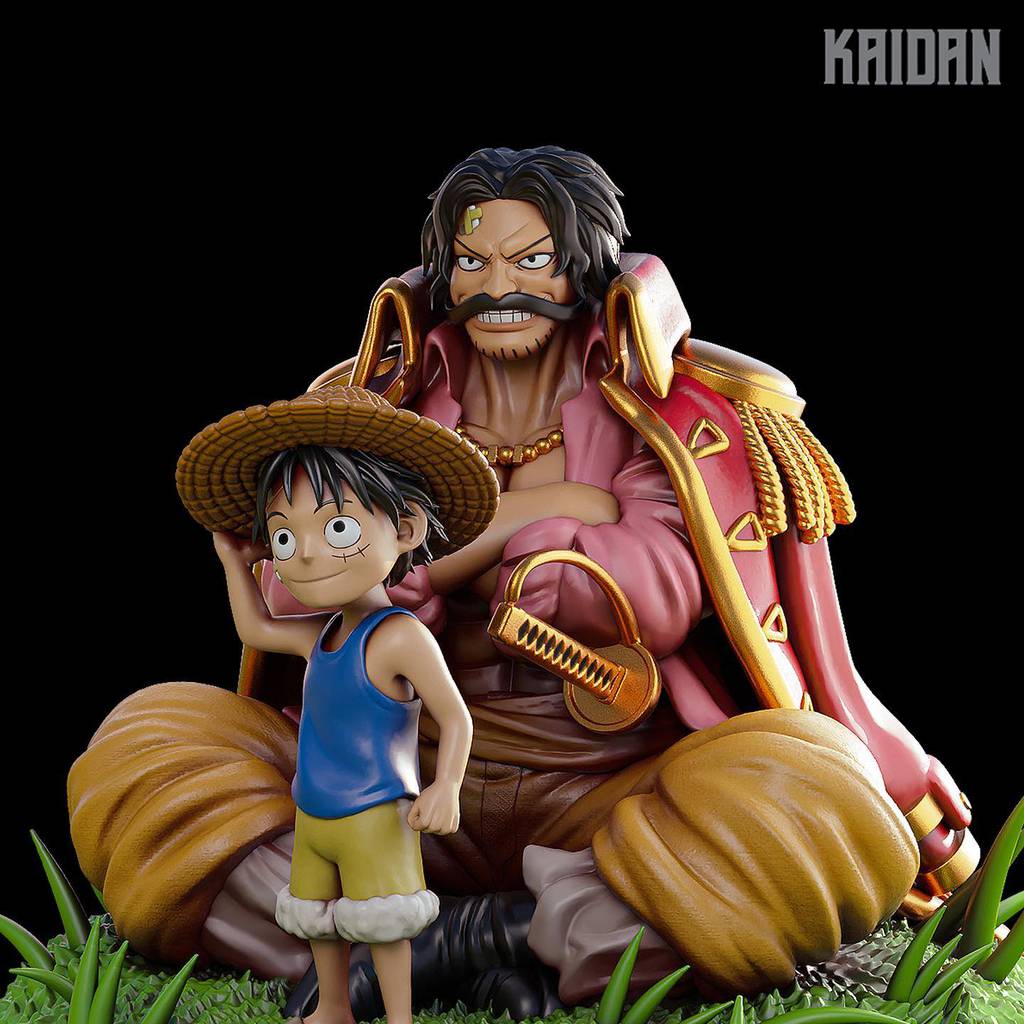 P站图纸印象馆 Kaidan 海贼王 哥尔.D.罗杰和蒙奇·D·路飞 Kaidan 海贼王 哥尔.D.罗杰和蒙奇·D·路飞