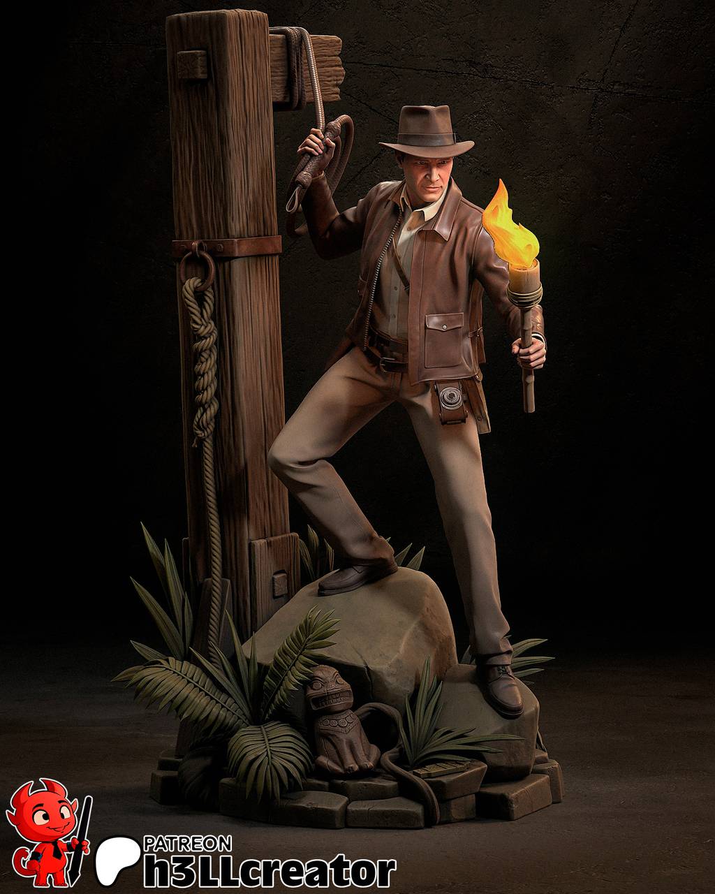 P站图纸印象馆 H3LL 夺宝奇兵 印第安那·琼斯 H3LL 夺宝奇兵 印第安那·琼斯