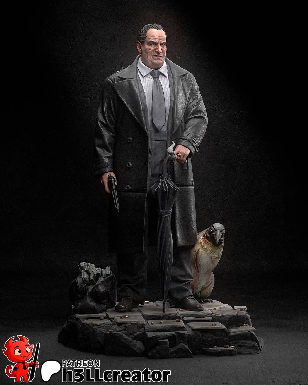 P站图纸印象馆 H3LL 企鹅人 奥斯瓦尔德·科布 H3LL 企鹅人 奥斯瓦尔德·科布