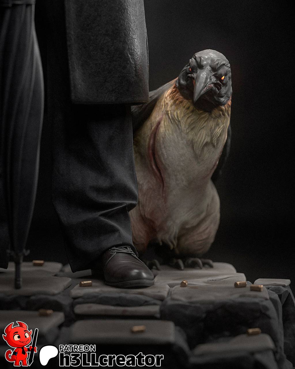 P站图纸印象馆 H3LL 企鹅人 奥斯瓦尔德·科布 H3LL 企鹅人 奥斯瓦尔德·科布