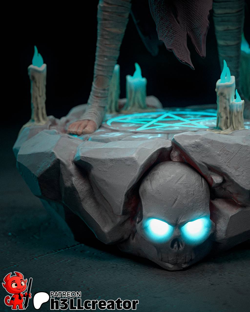 P站图纸印象馆 H3LL 博德之门 白骨老爹 H3LL 博德之门 白骨老爹