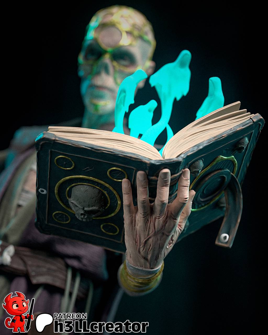 P站图纸印象馆 H3LL 博德之门 白骨老爹 H3LL 博德之门 白骨老爹