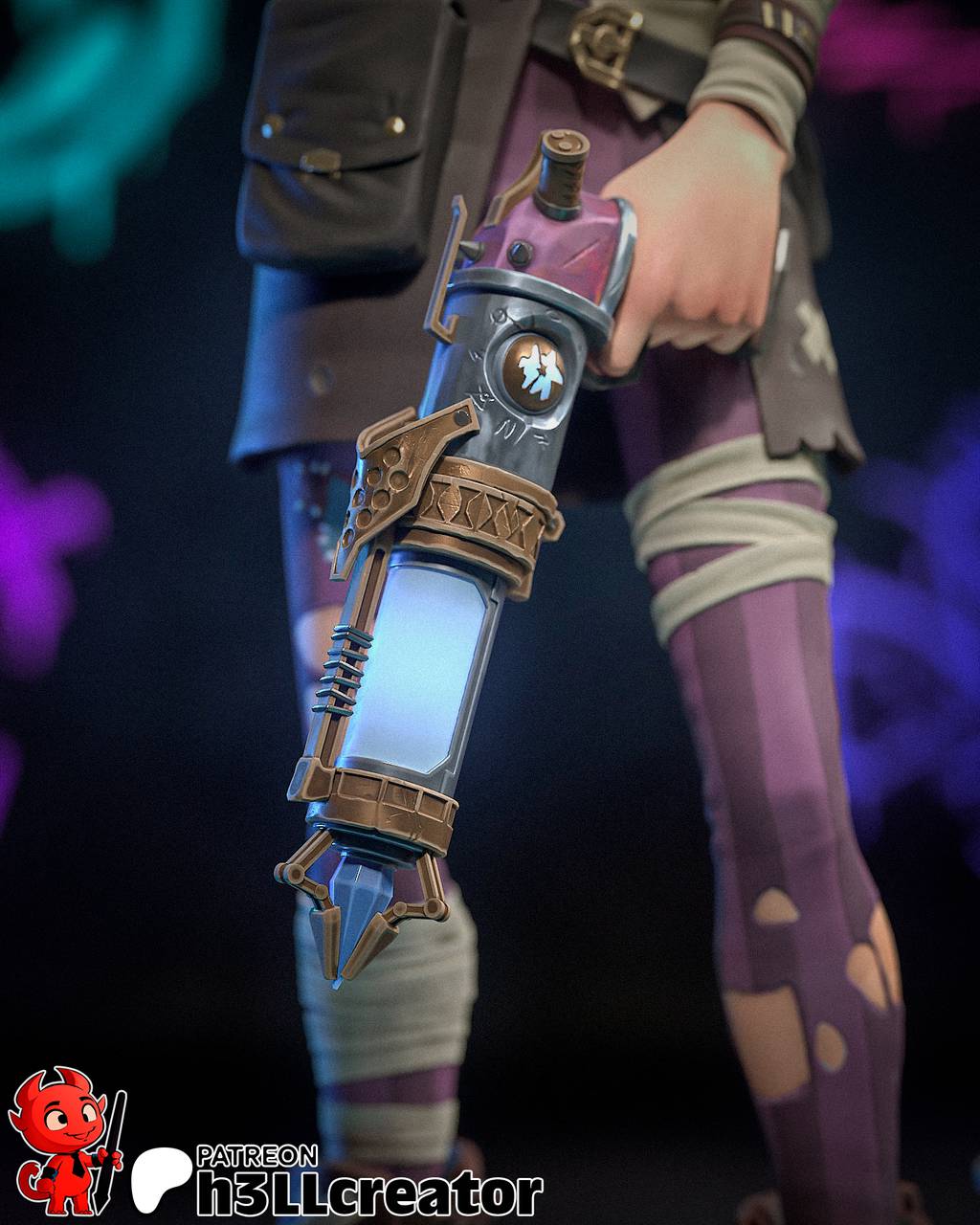 P站图纸印象馆 H3LL 英雄联盟 双城之战 伊莎 H3LL 英雄联盟 双城之战 伊莎