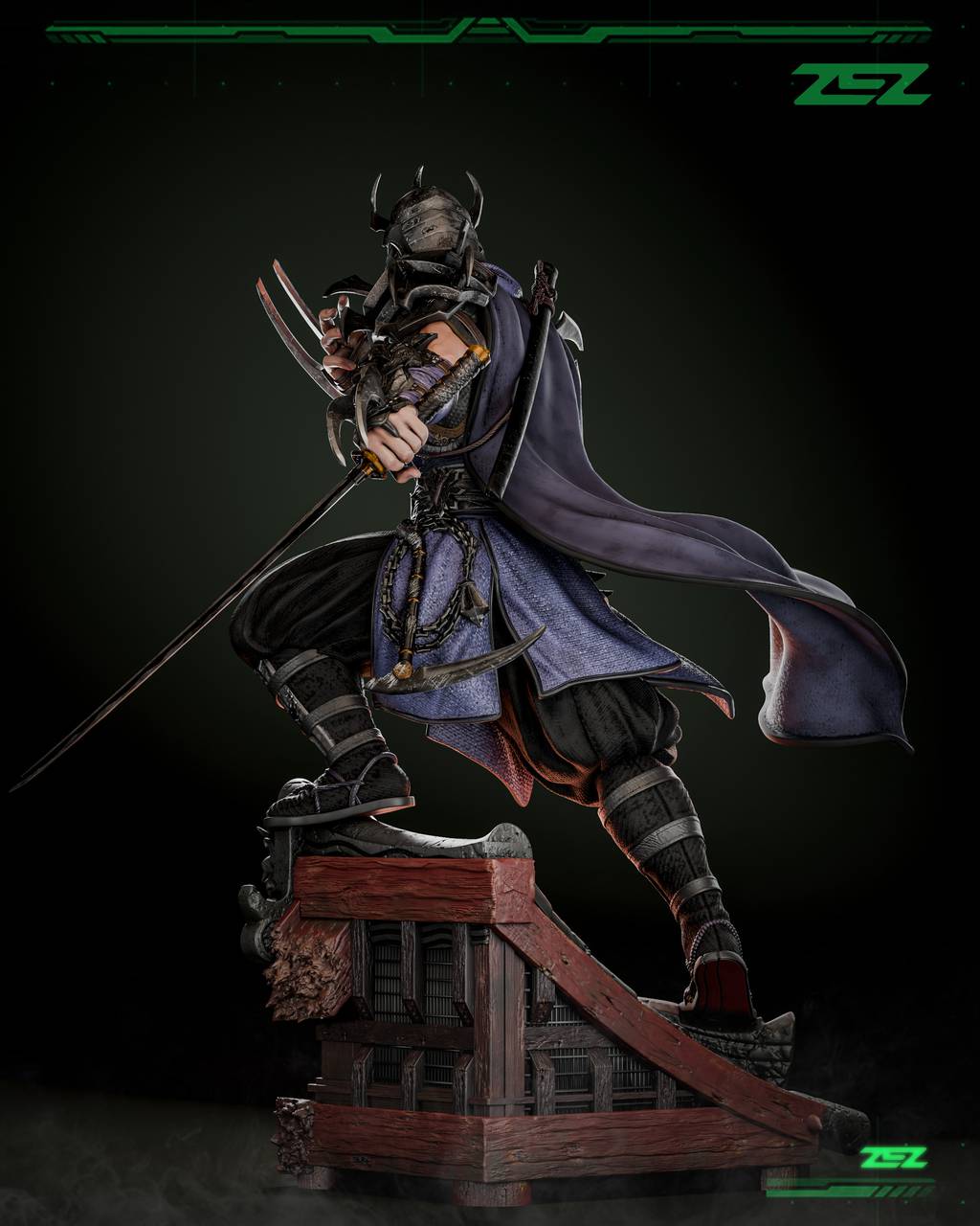 P站图纸印象馆 ZEZ STUDIOS 忍者神龟 施莱德 ZEZ STUDIOS 忍者神龟 施莱德