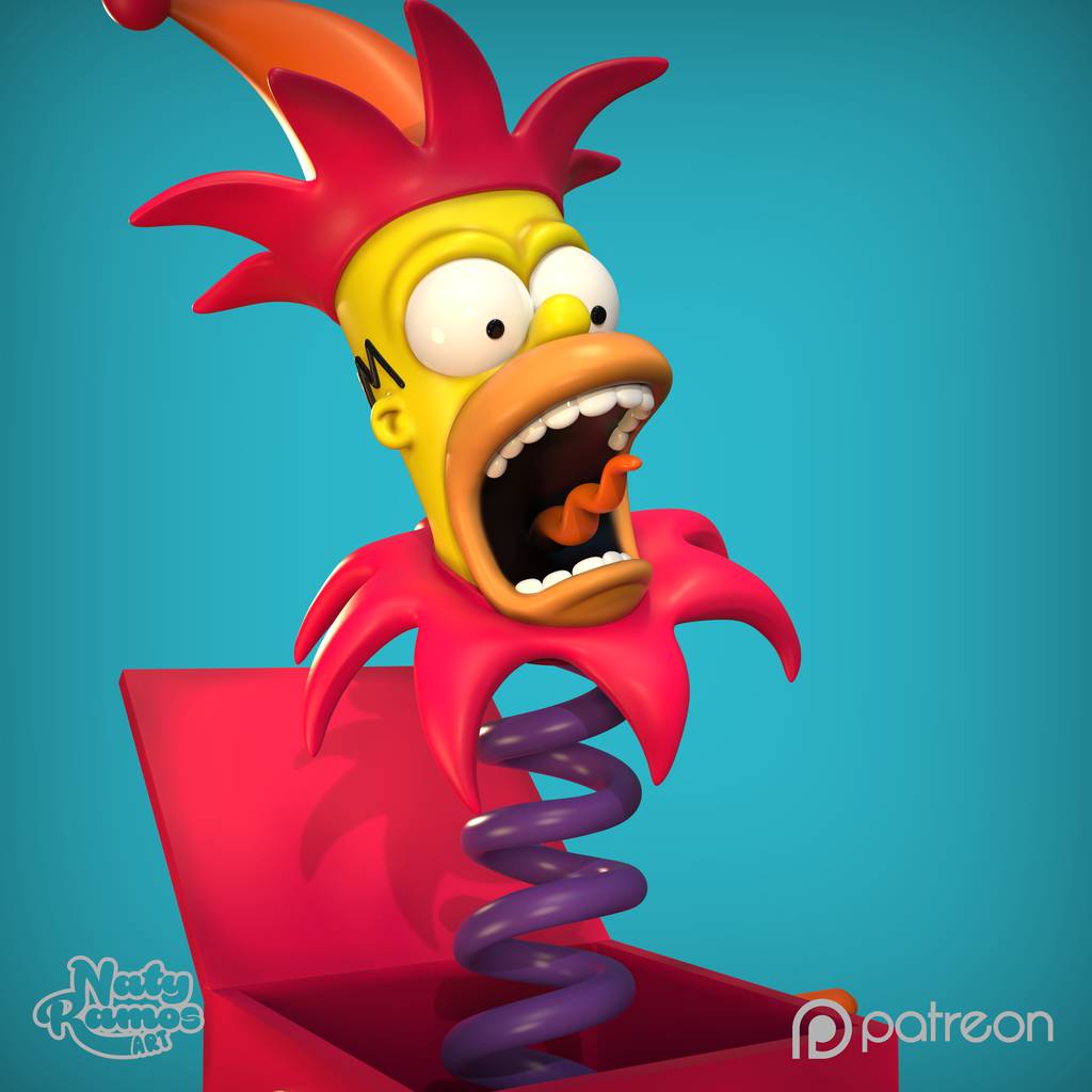 P站图纸印象馆 Naty Ramo 辛普森吃惊盒 Naty Ramo 辛普森吃惊盒