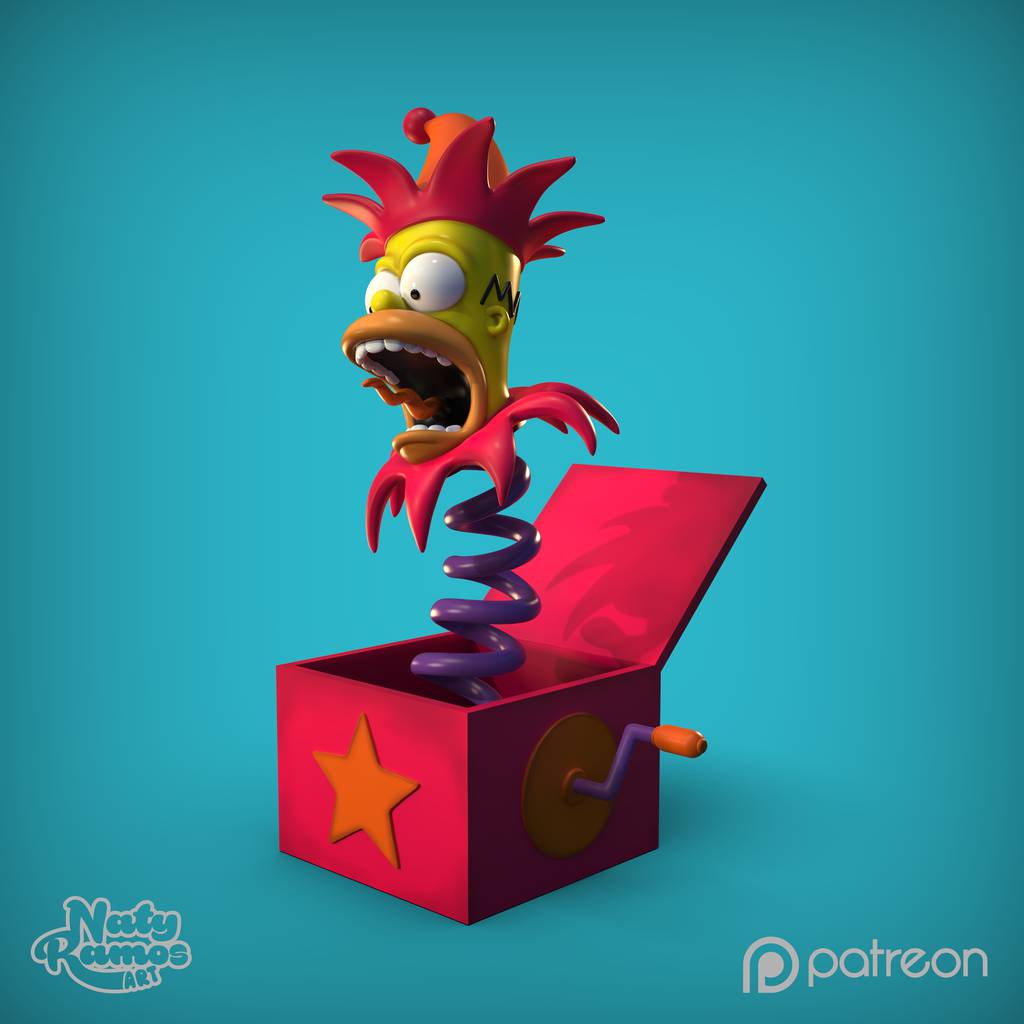 P站图纸印象馆 Naty Ramo 辛普森吃惊盒 Naty Ramo 辛普森吃惊盒