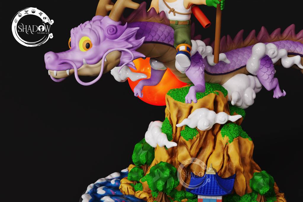 P站图纸印象馆 龙珠 骑龙悟空 龙珠 骑龙悟空