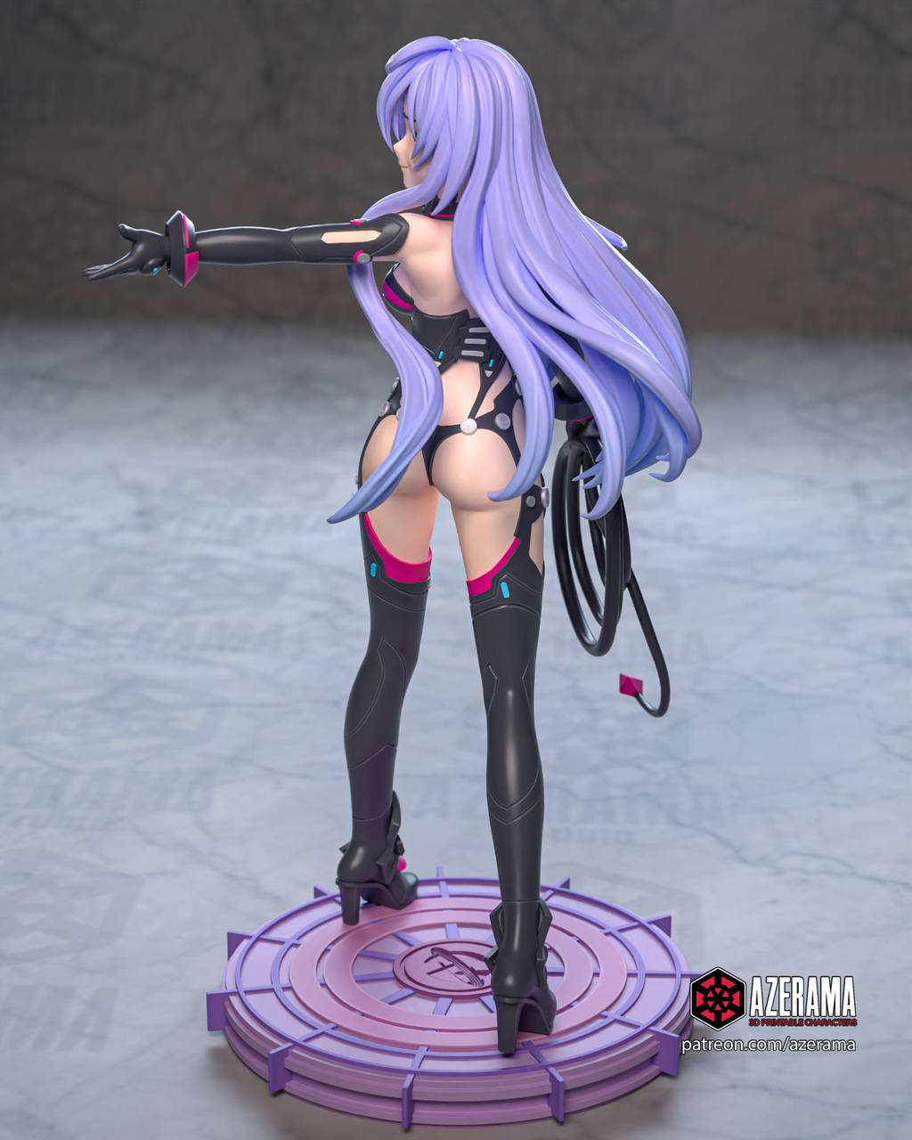 P站图纸印象馆 Azerama 超次元游戏海王星 普露露特 Azerama 超次元游戏海王星 普露露特