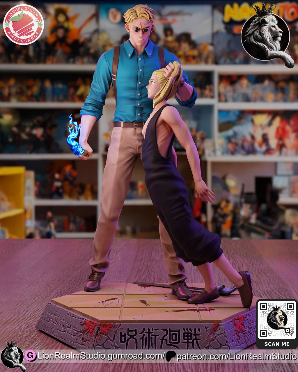 P站图纸印象馆 LionRealm 咒术回战 七海建人和重面春太 LionRealm 咒术回战 七海建人和重面春太