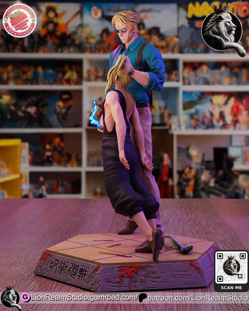 P站图纸印象馆 LionRealm 咒术回战 七海建人和重面春太 LionRealm 咒术回战 七海建人和重面春太