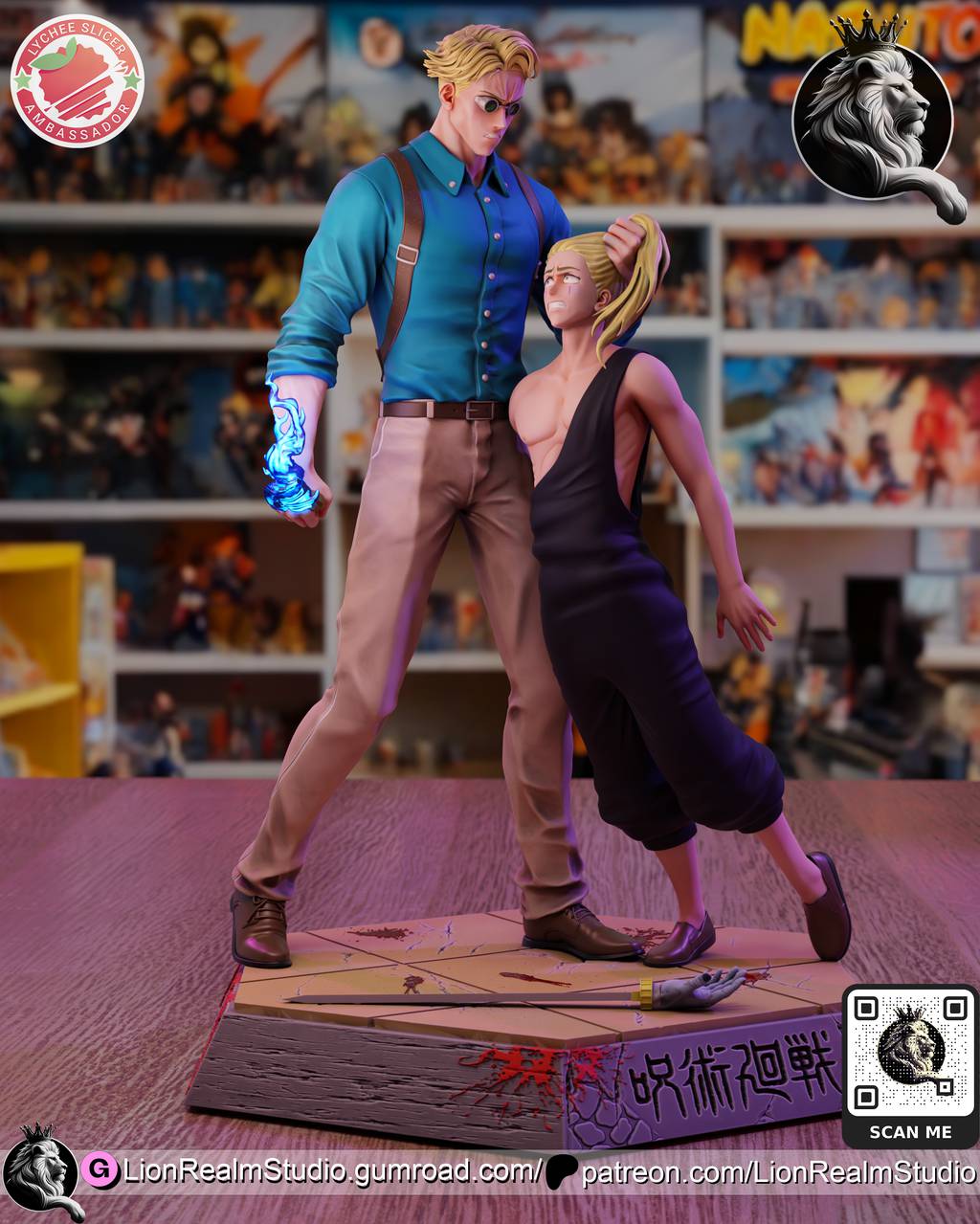 P站图纸印象馆 LionRealm 咒术回战 七海建人和重面春太 LionRealm 咒术回战 七海建人和重面春太