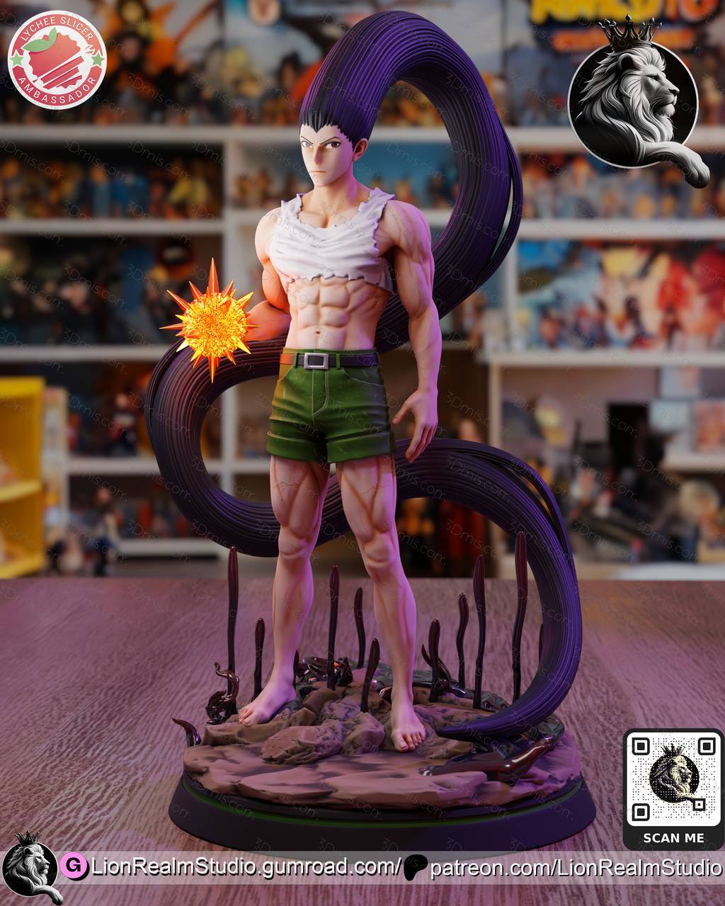 P站图纸印象馆 LionRealm 全职猎人 杰·富力士小杰 LionRealm 全职猎人 杰·富力士小杰