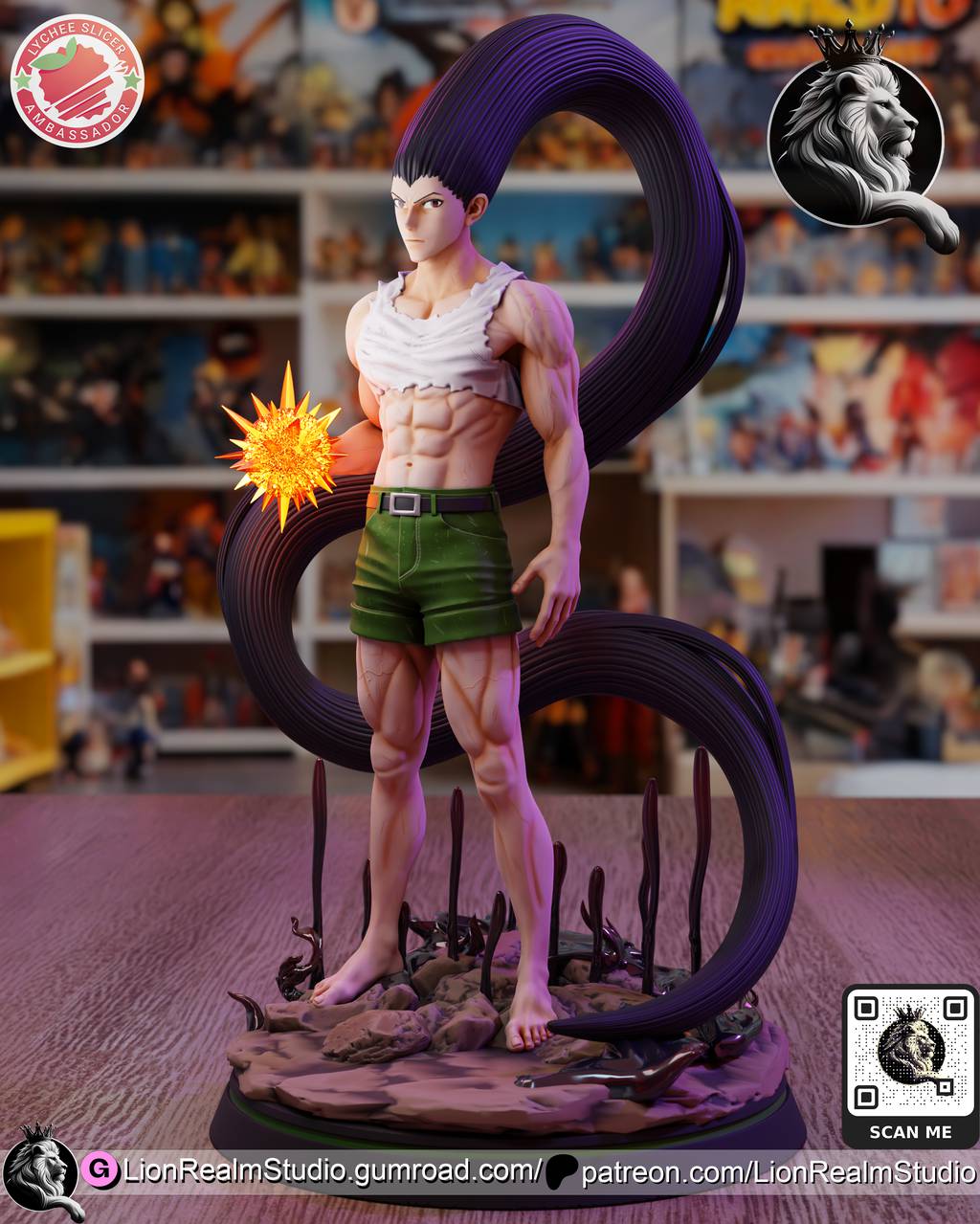 P站图纸印象馆 LionRealm 全职猎人 杰·富力士小杰 LionRealm 全职猎人 杰·富力士小杰