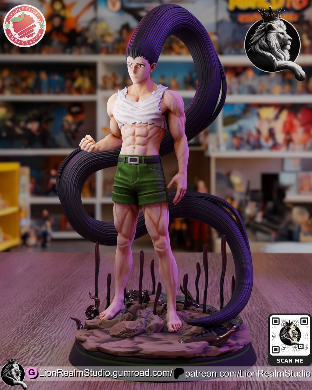 P站图纸印象馆 LionRealm 全职猎人 杰·富力士小杰 LionRealm 全职猎人 杰·富力士小杰