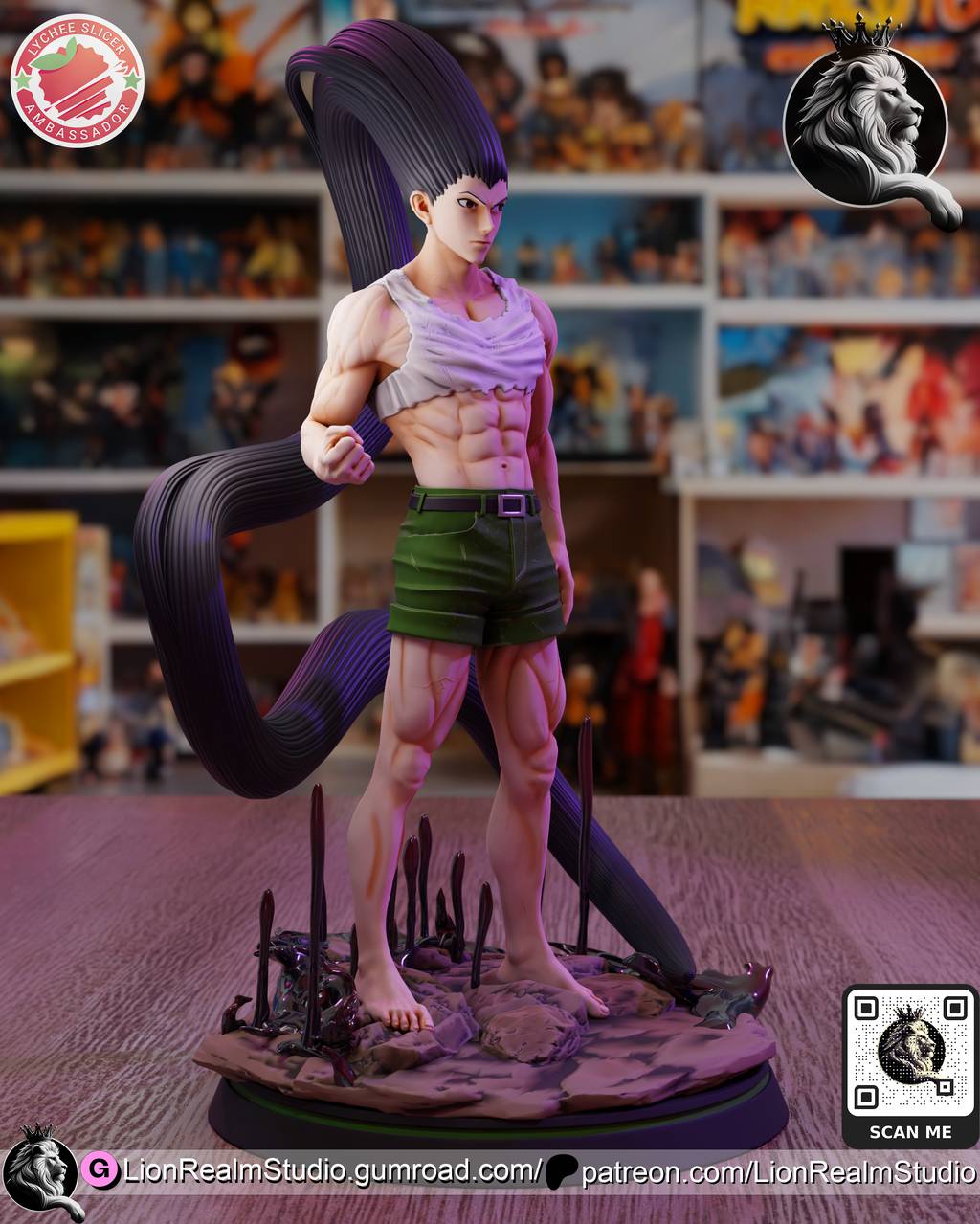 P站图纸印象馆 LionRealm 全职猎人 杰·富力士小杰 LionRealm 全职猎人 杰·富力士小杰