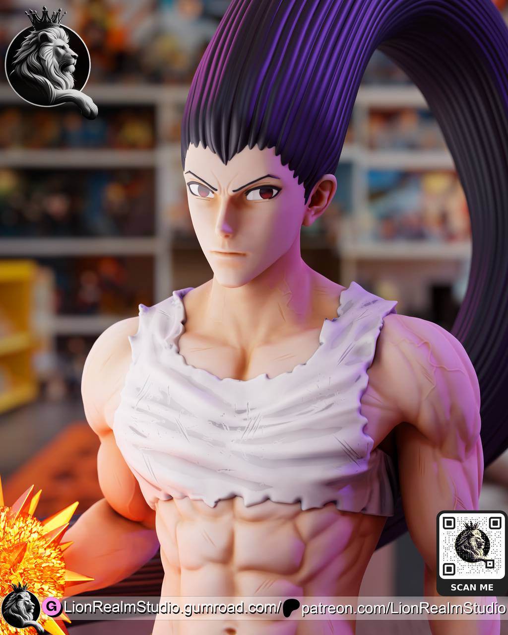 P站图纸印象馆 LionRealm 全职猎人 杰·富力士小杰 LionRealm 全职猎人 杰·富力士小杰