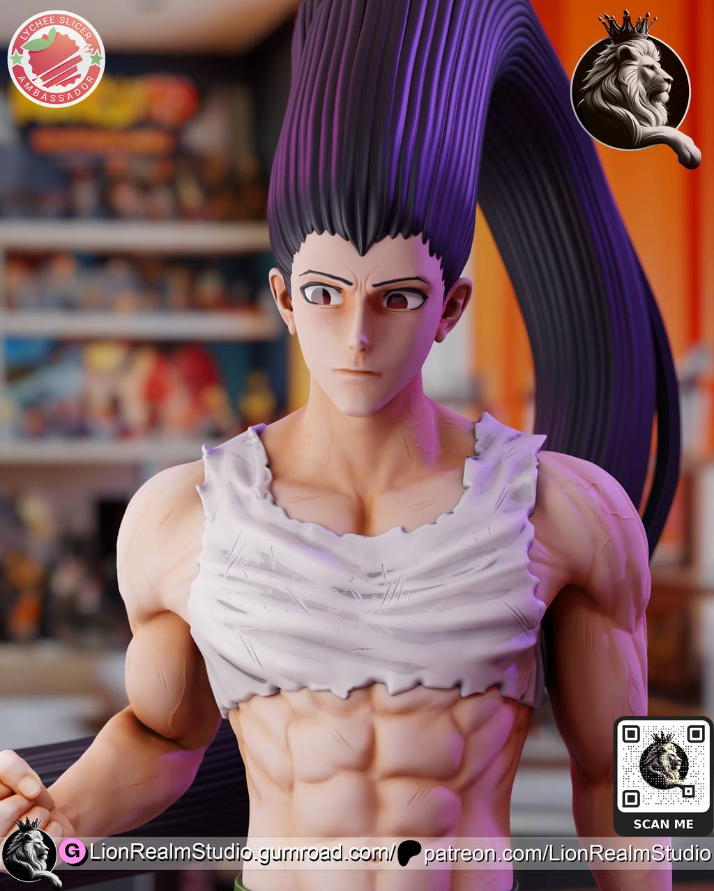 P站图纸印象馆 LionRealm 全职猎人 杰·富力士小杰 LionRealm 全职猎人 杰·富力士小杰