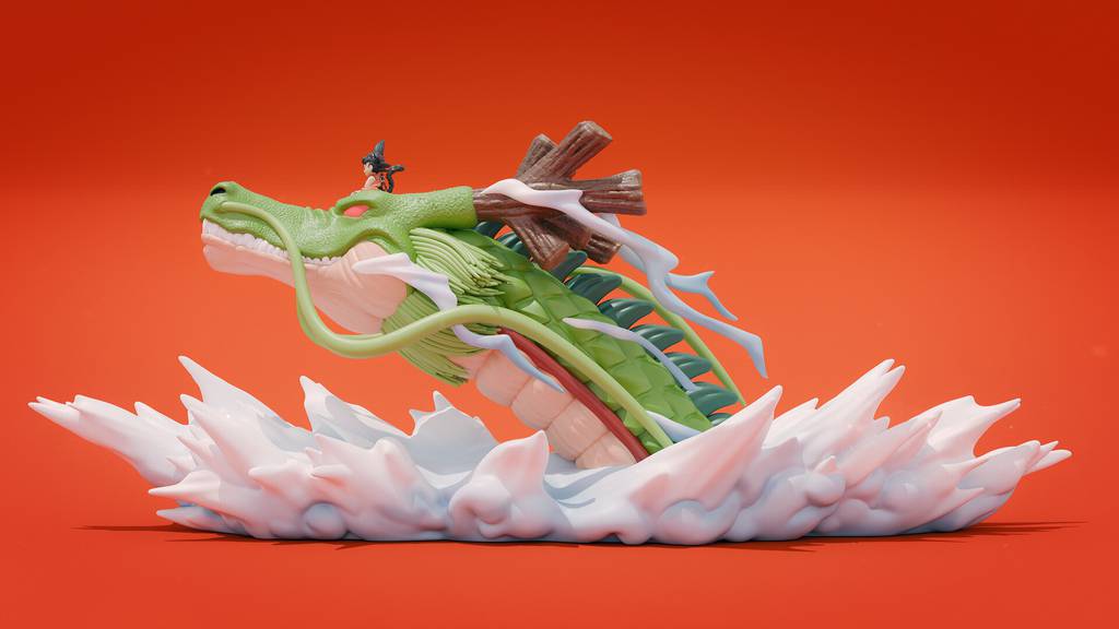 P站图纸印象馆 Kaidan 龙珠 神龙与悟空 Kaidan 龙珠 神龙与悟空