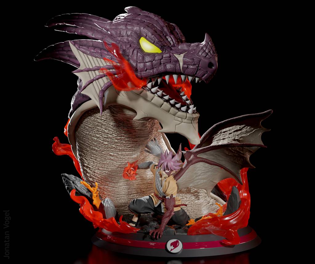 P站图纸印象馆 妖精的尾巴 纳兹和伊格尼尔 妖精的尾巴 纳兹和伊格尼尔